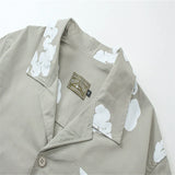 Denim Tears Outfit:T Shirt/Shorts (Separate Purchase Options) Shirt Loose Shorts Men and Women Casual Suit