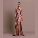 Women Dresses Sleeveless Dress Dress Autumn Stand Collar Dress (Bla0420)