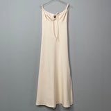Women Dresses Sling U-Neck Lace-up Dress Sexy Dress