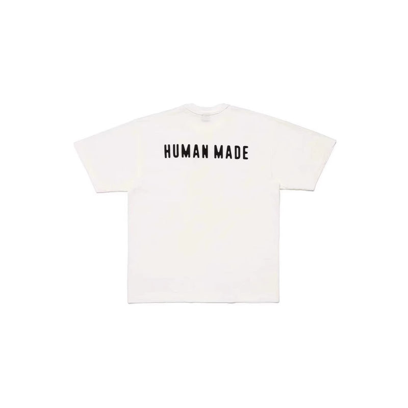 Men T-shirts Human made Tiger Suit Short Sleeve T-Shirt Loose