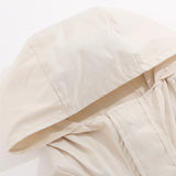 Women Jacket Fall Loose Casual Print Long Sleeve Outdoor Jacket Coat