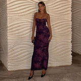 Women Dresses Slim Fit Dress Suspender Dress (Bla0420)