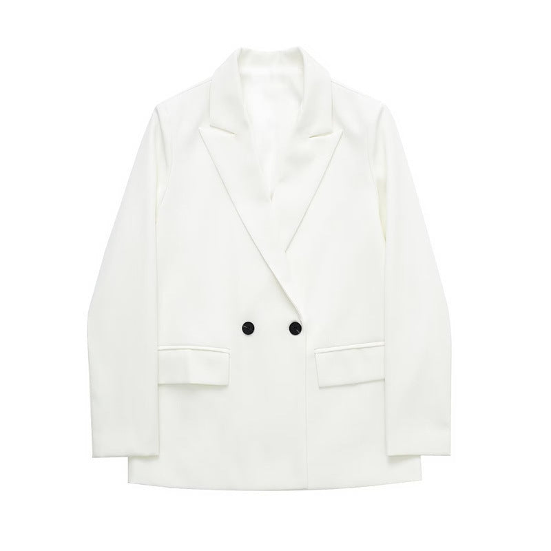 Women Suits Autumn Suit Double Breasted Casual Ol Career Women's Suit Jackets