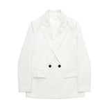 Women Suits Autumn Suit Double Breasted Casual Ol Career Women's Suit Jackets