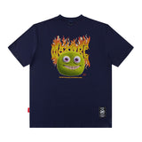 Men T Shirt Cartoon Printed Short Sleeve T-shirt