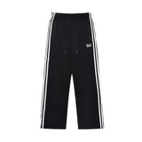 Men Sweatpants Sports Casual Pants Men Loose Straight Trousers