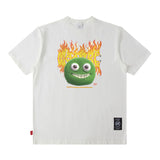 Men T Shirt Cartoon Printed Short Sleeve T-shirt