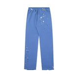 Gallery Dept Sweatpants Hand-painted ink-splashing contrasting casual trousers