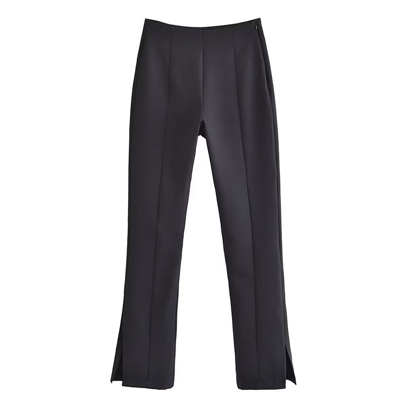 Women Sweatpants Autumn Bell-Bottom Pants Casual Trousers