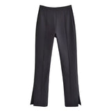 Women Sweatpants Autumn Bell-Bottom Pants Casual Trousers