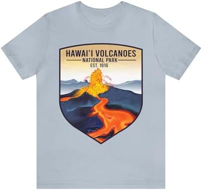 Hawaii Volcanoes National Park The Big Island Camping Shirt