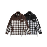 Unisex Jacket Autumn Corduroy Stitching Jacket