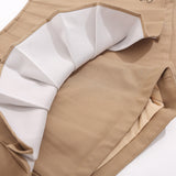 Women Skirt Embroidered Pleated Pants Skirt Girls' Autumn and Winter Leisure Skirt