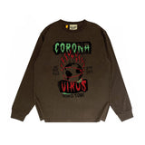 Gallery Dept Long Sleeved Shirt Fashion Brand Long Sleeve Long-Sleeved T-shirt Blouse