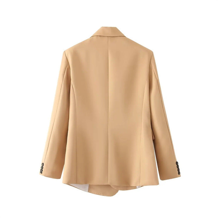Women's Suits Foreign Trade Suit Jacket for Women 2022 Autumn New Style Small Design Sense Leisure Professional Suit
