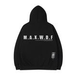 Men Hoodie Graffiti Printed Hoodie