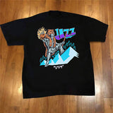 NBA T-Shirts Warren Lotas NBA Street Trend T-Shirt Sports Short Sleeve Top