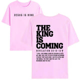 Jesus Is King Shirt, The King Is Coming Shirt, Christian