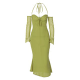 Women Dresses Spring Sling Dress Long Dress