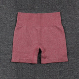 Women Yoga Sports Shorts Quick-Drying Breathable Threaded Tight Cycling Sports Yoga Fitness Shorts