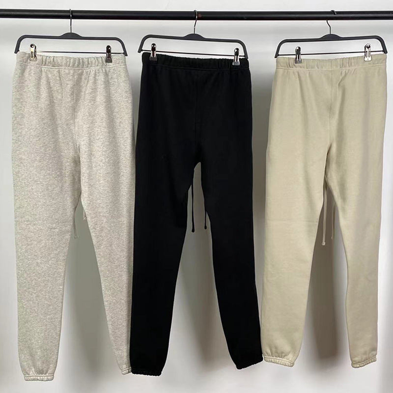 Fog Essentials Sweatpants Unisex Reflective Logo Fleece Sweatpants