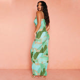 Women Dresses Summer Slim Fit Backless Sling Dress