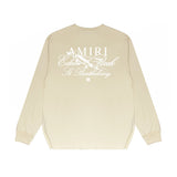 Amiri Long Sleeve Shirt Long Sleeve Long-Sleeved T-Shirt Blouse