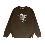 Gallery Dept Long Sleeved Shirt European and American Fashion Brand Long Sleeve Long-Sleeved T-shirt Blouse