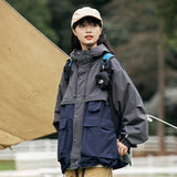 Unisex Jacket Autumn Outdoor Work Clothes Hooded Jacket