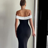 Women Dresses Casual Dress Spring Slim-Fitting Hip Skirt (Csm202403)