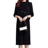 Women Knitwear Autumn and Winter Two-Piece Suit Knitwear Dress