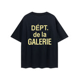 Gallery Dept T Shitrs Vintage Printed Summer plus Size Men and Women Short Sleeve