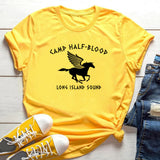 Camp Half Blood T Shirt Percy Jackson T-shirts Women Clothing