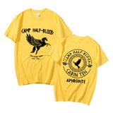 Camp Half Blood Graphic Print T-shirt Summer Men Women Fashion