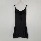 Women Dresses U-Neck Sling Dress
