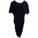 Women Dresses Short Sleeve Dress V-neck Slim Fit Skirt Hip Skirt
