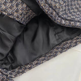 Women Woolen Coat Chanel Coat Women's Spring and Autumn Retro Short Top