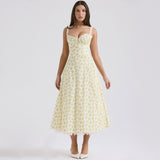 Women Dresses Floral Strap Dress Spring/Summer Female Dress