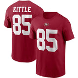 NFL T-Shirts NFL Football 49ers Jerseys Short Sleeves Men's Loose T-Shirts