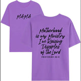 Motherhood is My Ministry T-Shirt  Motherhood is My Ministry