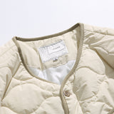 Unisex Winter Cotton Coat Retro Three-Dimensional Pocket Cotton Jacket