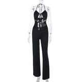 Women Tops Summer Lace Jumpsuit Sexy Slim Jumpsuit