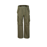 MIJKO Men's Vintage Pants MIJKO Men's Women's Straight Pants Drawstring Casual Pants