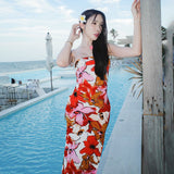 Women Dresses Summer Slim-Fit Hip Skirt
