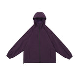 Unisex Jacket Shell Jacket Waterproof Hooded Jacket Men and Women Couple Sports Jacket