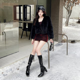 Women Dresses Autumn and Winter Elegant Suspender Skirt Sexy Dress