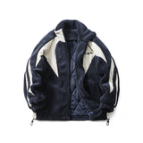 Unisex Winter Cotton Coat Winter Polar Fleece Stand-up Collar Cotton-Padded Clothes