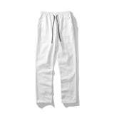 Men Sweatpants Embroidered Slacks Loose Straight Sports Trousers