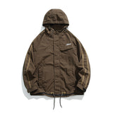 Unisex Winter Cotton Coat Decorative Hooded Jacket Vintage Baggy Coat