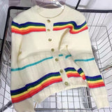 Women Knitwear Autumn and Winter Sweater Female Loose Knitted Cardigan
